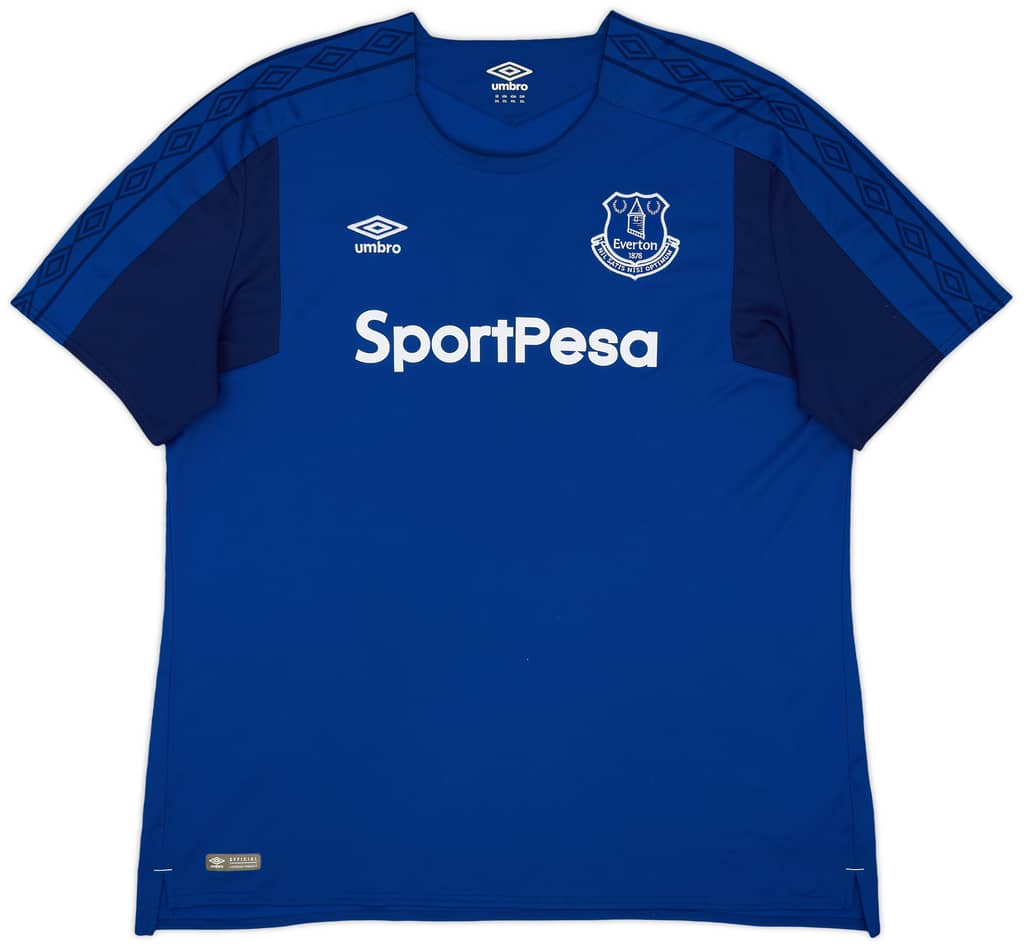 2017-18 Everton Home Shirt Baines #3 - 8/10 - (3XL)