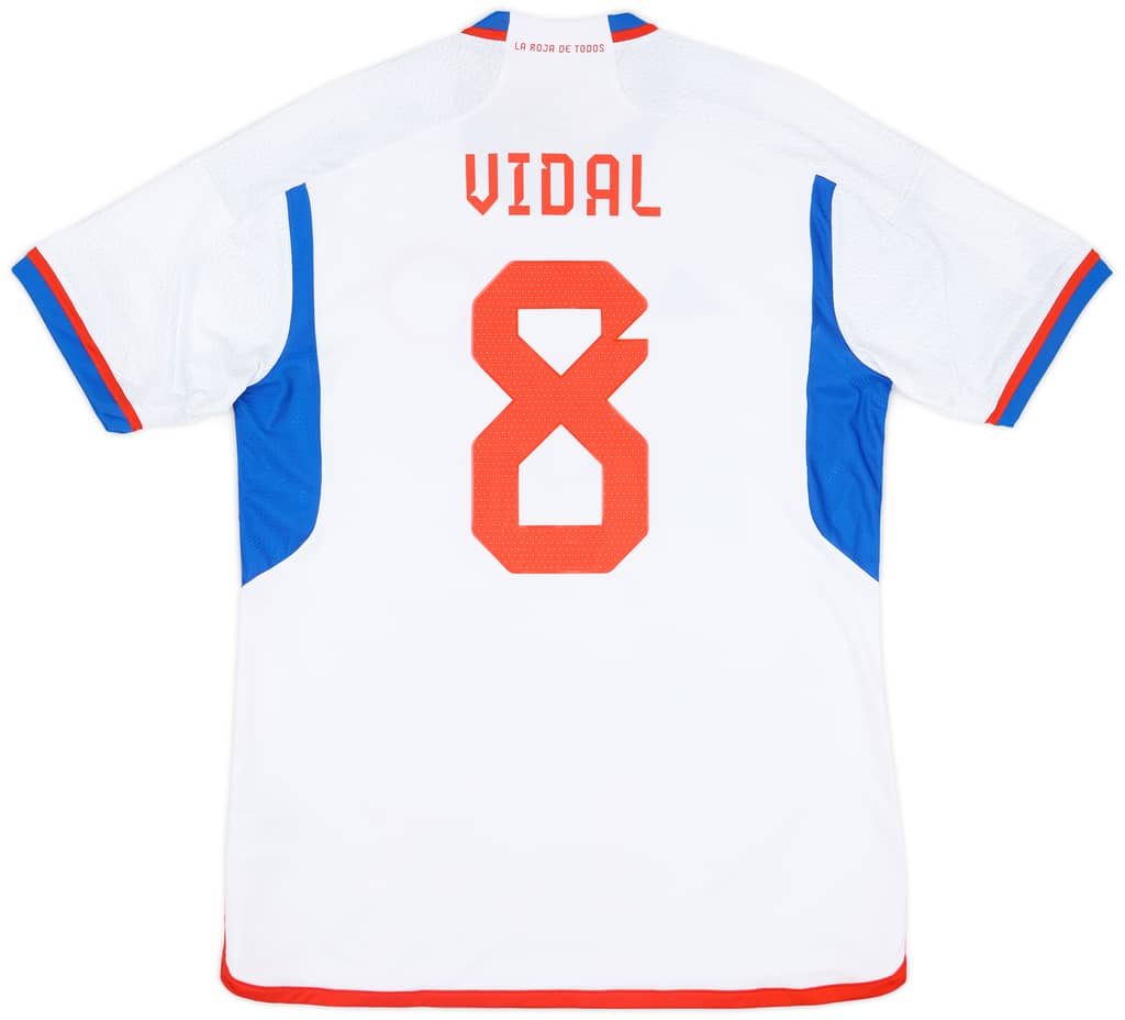 2022-23 Chile Away Shirt Vidal #8