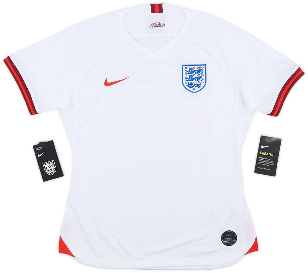 2019 England Lionesses Home Shirt (Women's L)