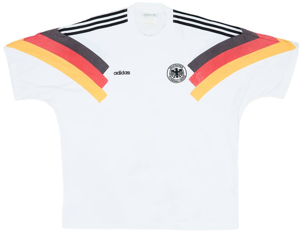 1992-94 Germany adidas Cotton Tee - 6/10 - (XL)