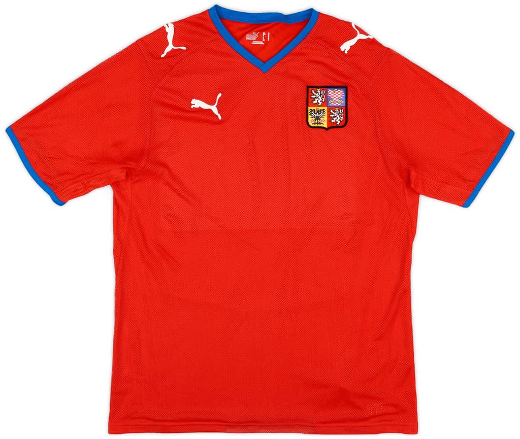 2008-09 Czech Republic Home Shirt - 9/10 - (M)