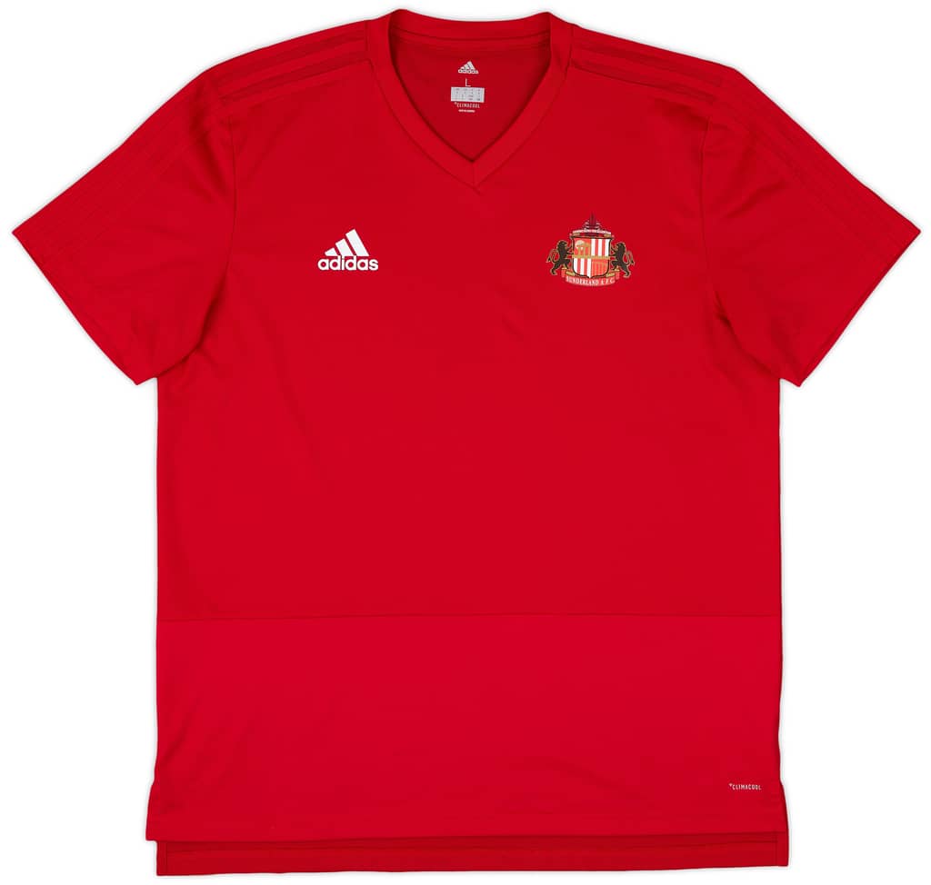 2017-18 Sunderland adidas Training Shirt - 10/10 - (L)