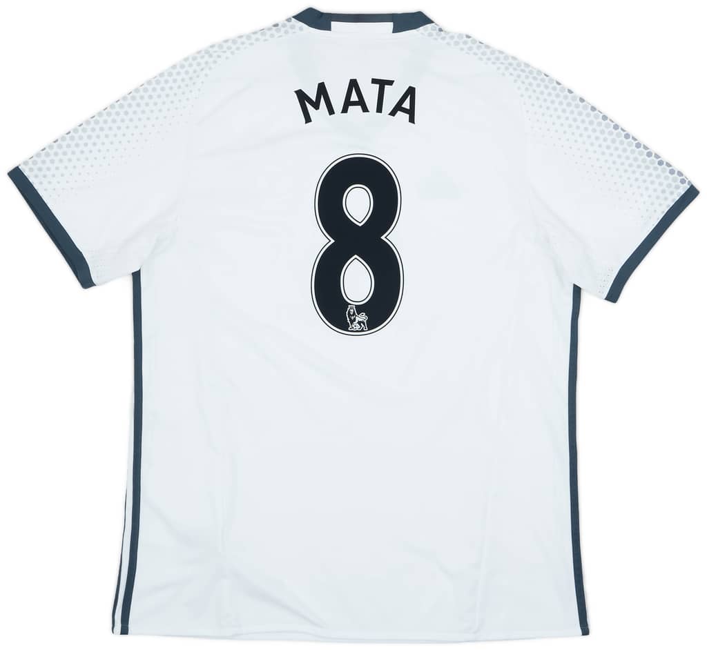 2016-17 Manchester United Third Shirt Mata #8 - 7/10 - (XL)