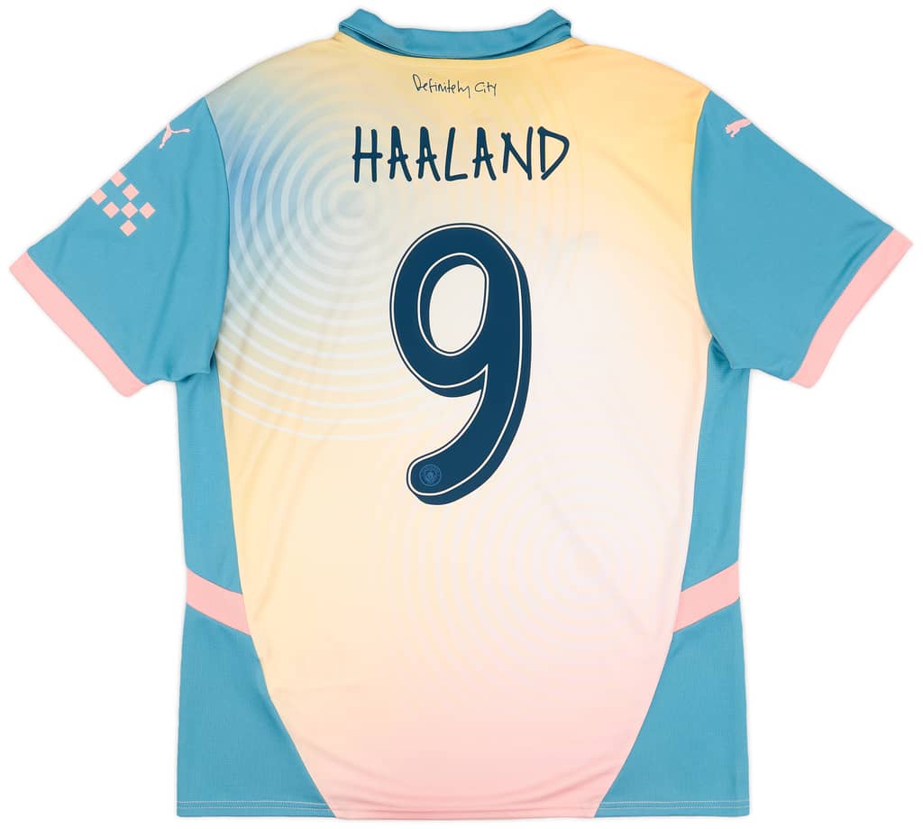 2024-25 Manchester City Fourth Shirt Haaland #9
