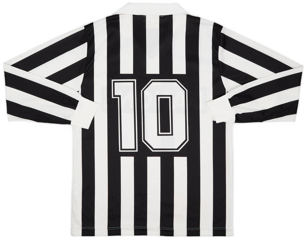 1992-94 Juventus Basic Home L/S Shirt #10 - 8/10 - (L)
