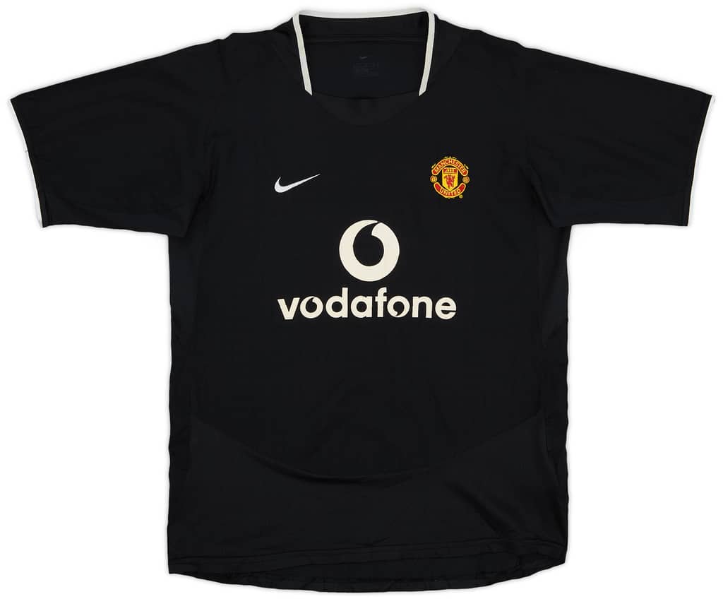 2003-05 Manchester United Away Shirt - 5/10 - (L.Boys)