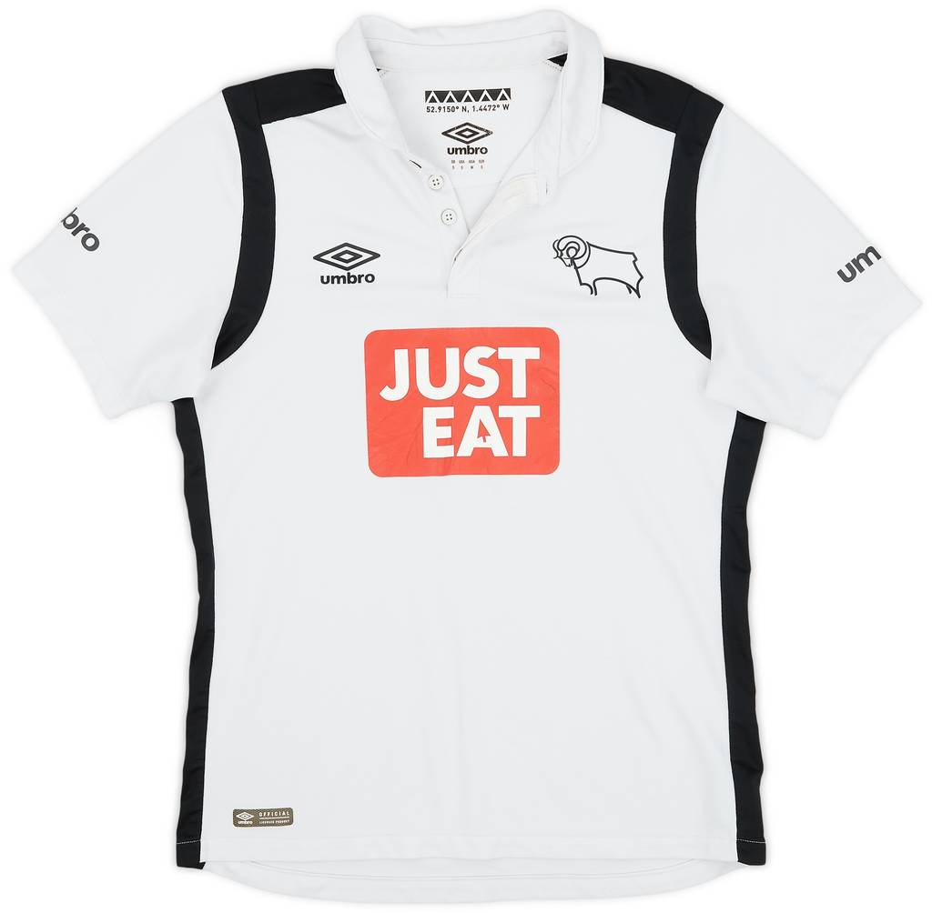 2016-17 Derby County Home Shirt - 8/10 - (S)