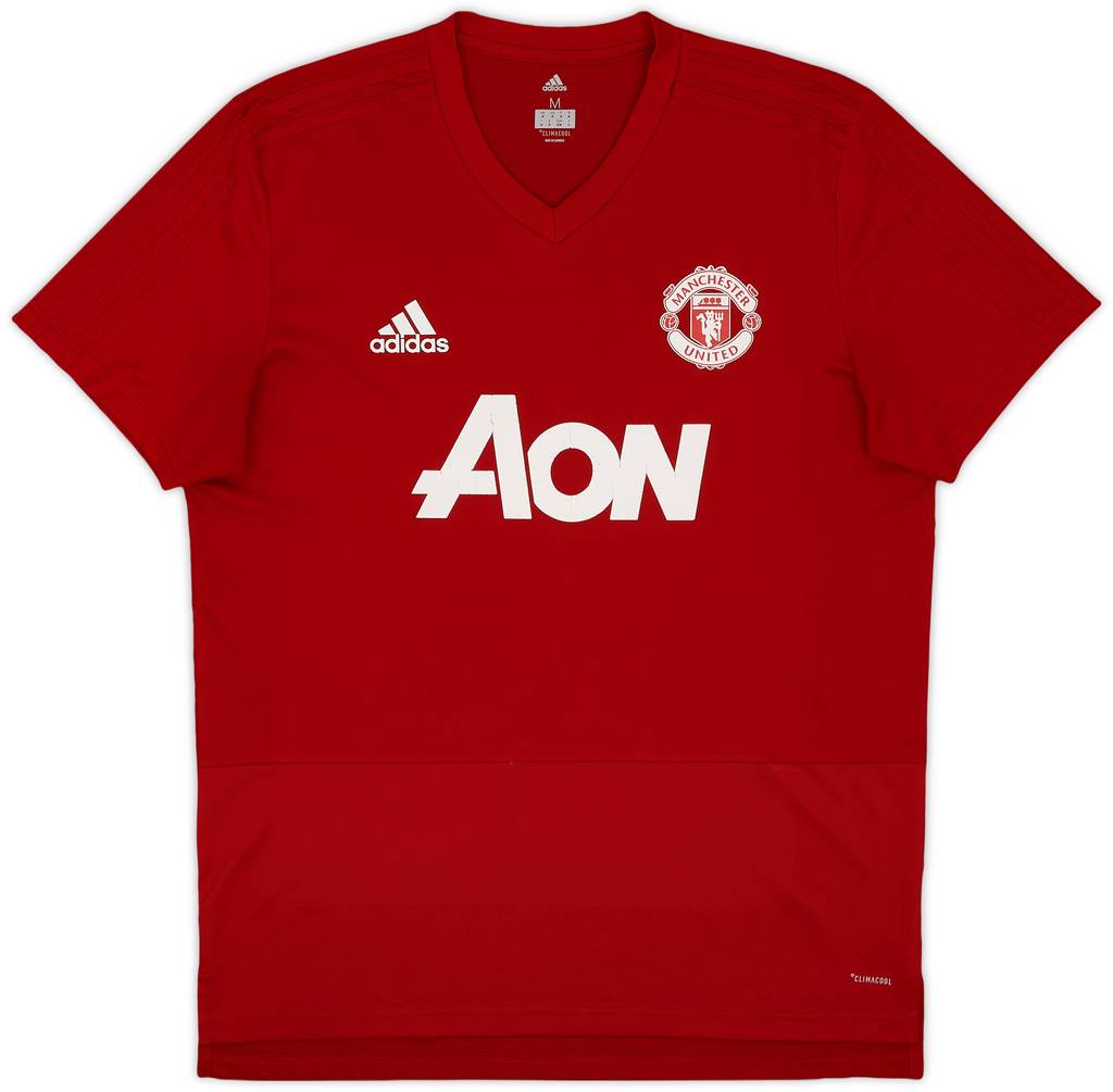 2017-18 Manchester United adidas Training Shirt - 5/10 - (M)