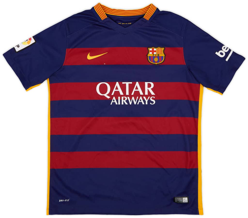 2015-16 Barcelona Home Shirt - 6/10 - (XL.Boys)