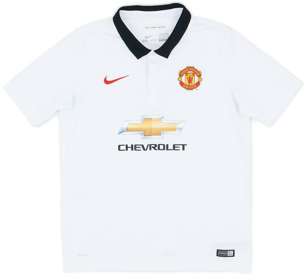 2014-15 Manchester United Away Shirt - 8/10 - (XL.Boys)