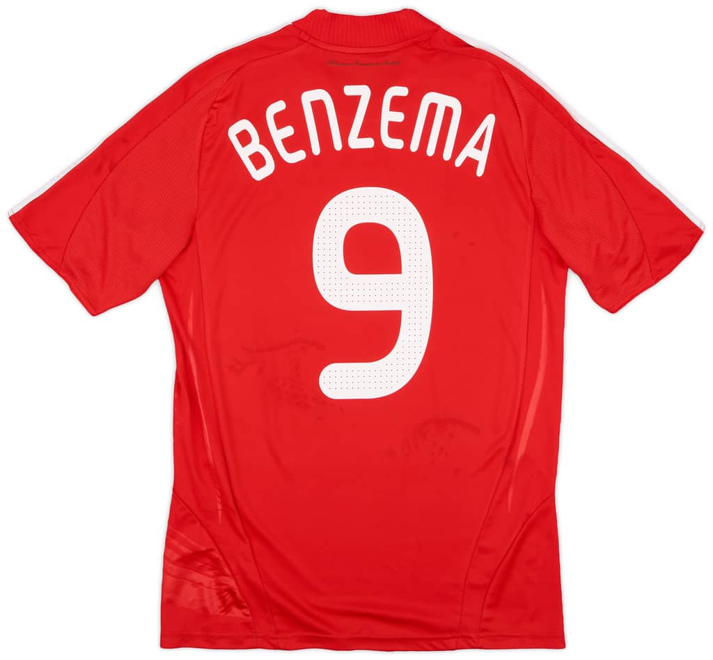2007-08 France Away Shirt Benzema #9 - 7/10 - (S)