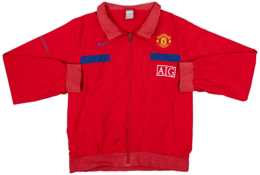 2009-10 Manchester United Nike Track Jacket - 7/10 - (S)