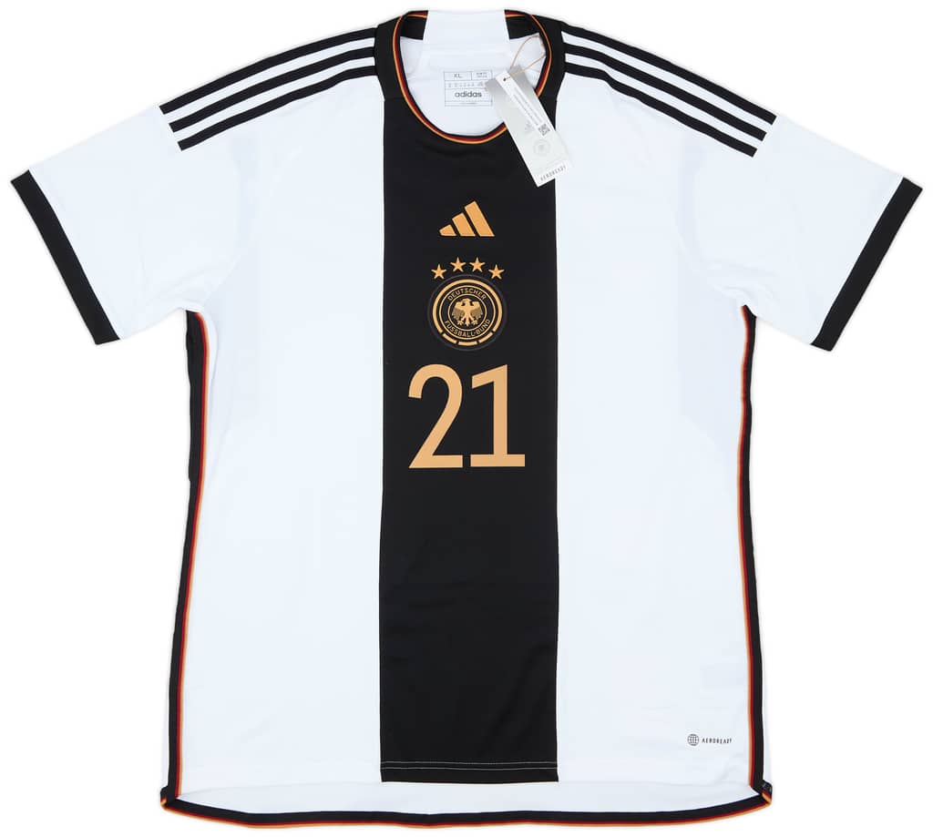 2022-23 Germany Home Shirt Gundogan #21 (XL)