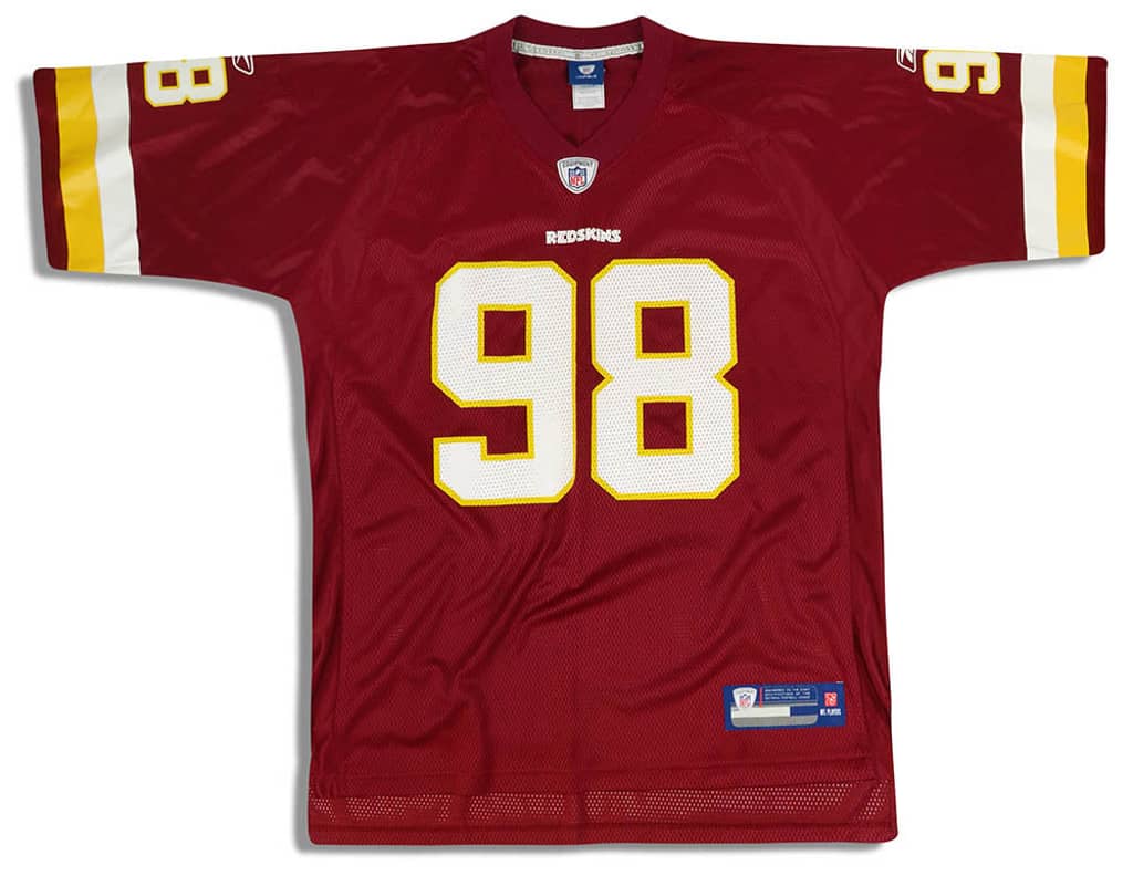 2009-11 Washington Redskins Orakpo #98 Reebok On Field Jersey (Home) Y