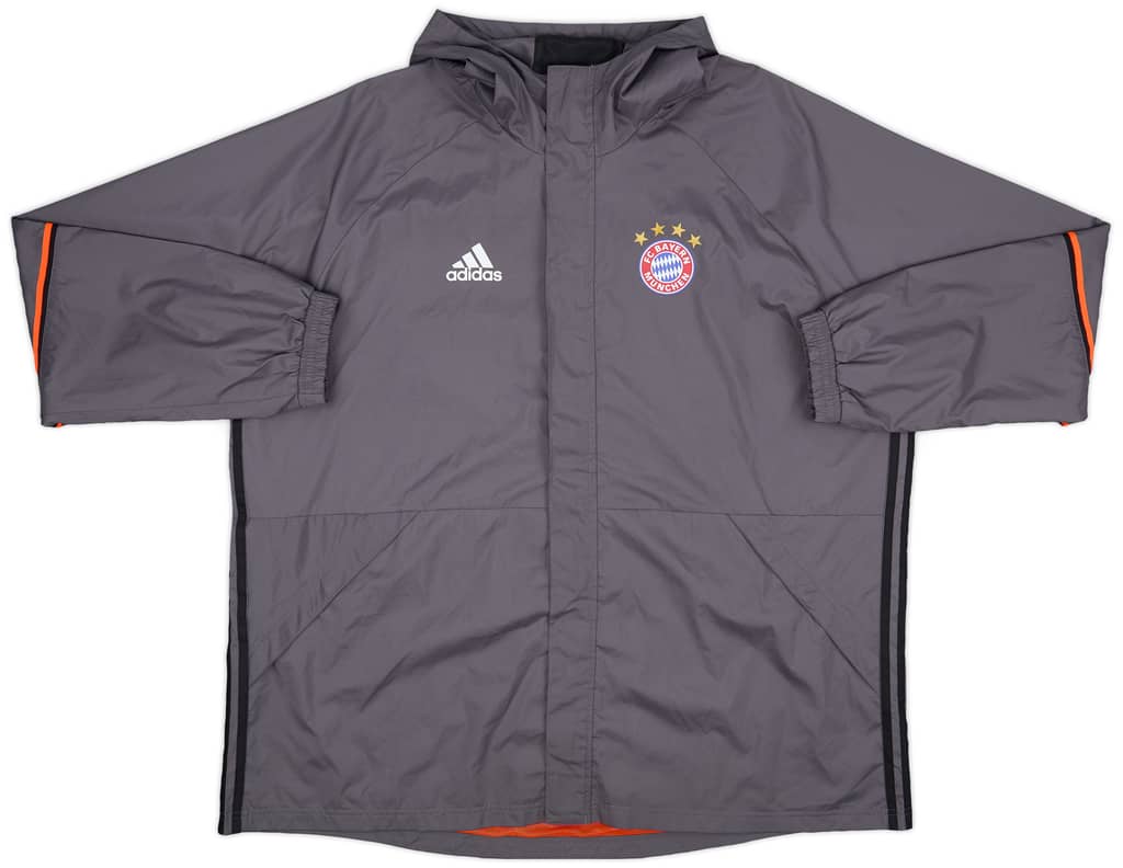 2016-17 Bayern Munich adidas Hooded Rain Jacket - 9/10 - (3XL)