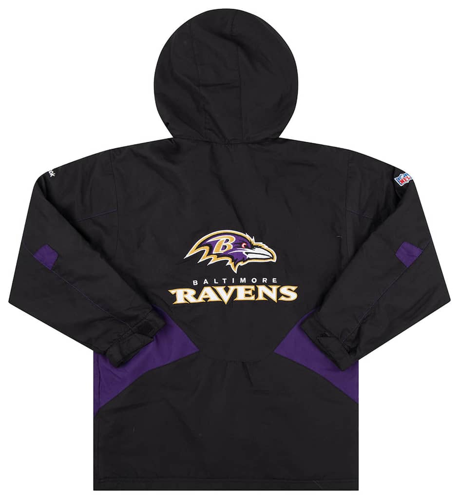 2008-11 Baltimore Ravens Reebok Hooded Jacket Y