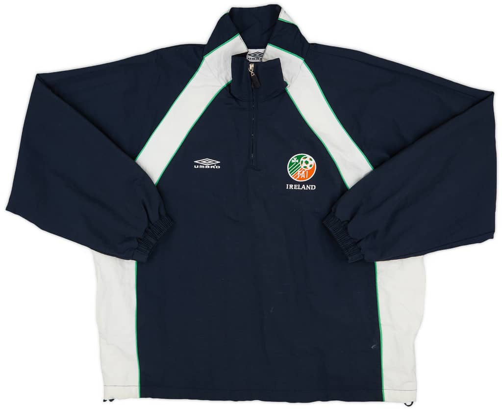 2002-03 Ireland Umbro Track Jacket - 7/10 - (L)