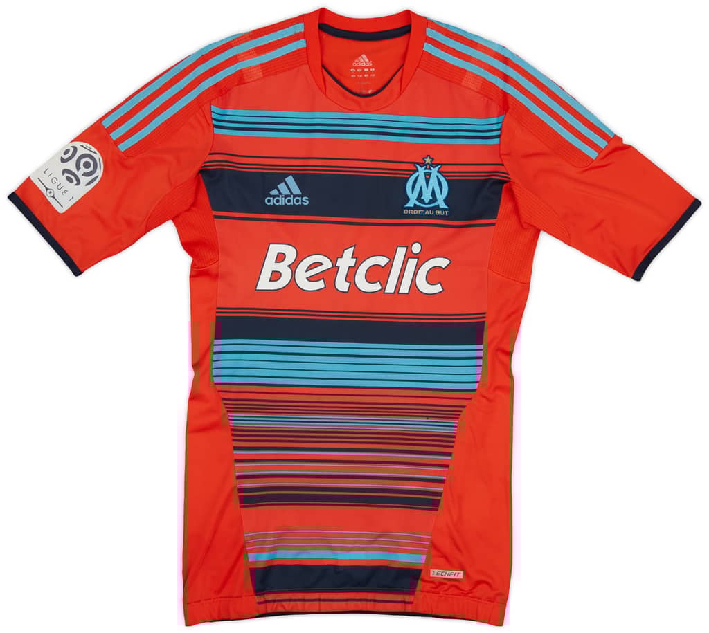 2011-12 Olympique Marseille Player Issue TechFit Third Shirt Azpelicueta #2 - 7/10 - (S)