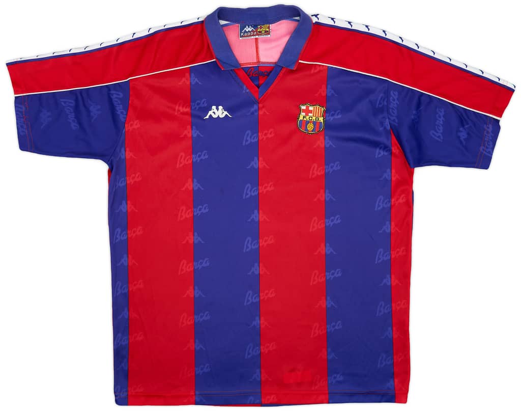 1992-95 Barcelona Home Shirt - 8/10 - (XL)