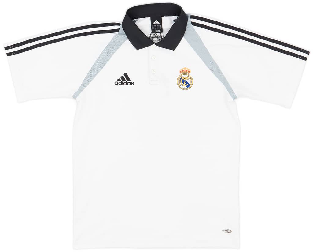 2004-05 Real Madrid adidas Polo Shirt - 5/10 - (S)