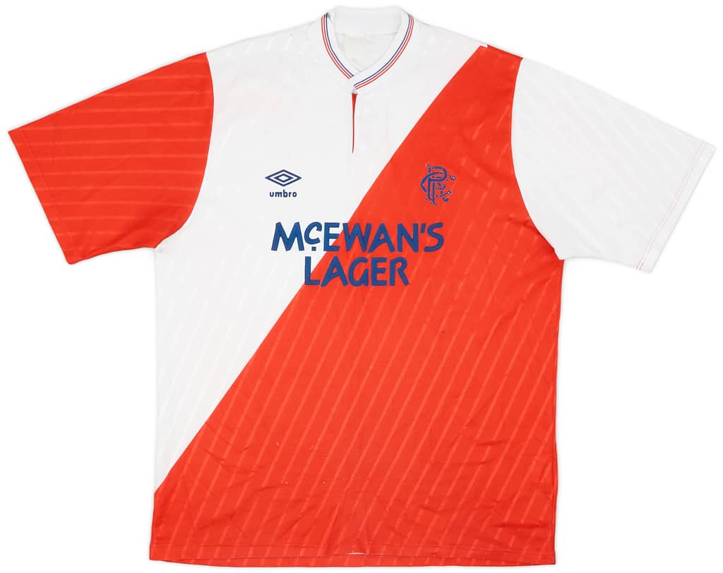 1987-90 Rangers Away Shirt - 6/10 - (XL)