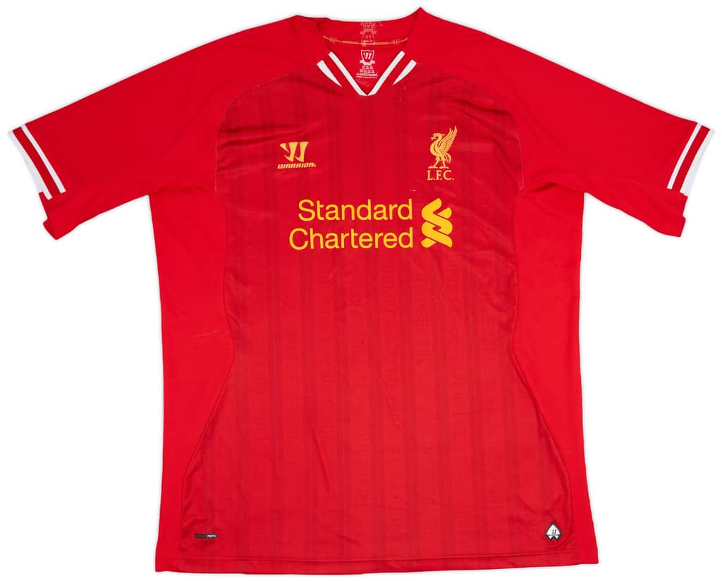 2013-14 Liverpool Home Shirt Gerrard #8 - 6/10 - (3XL)