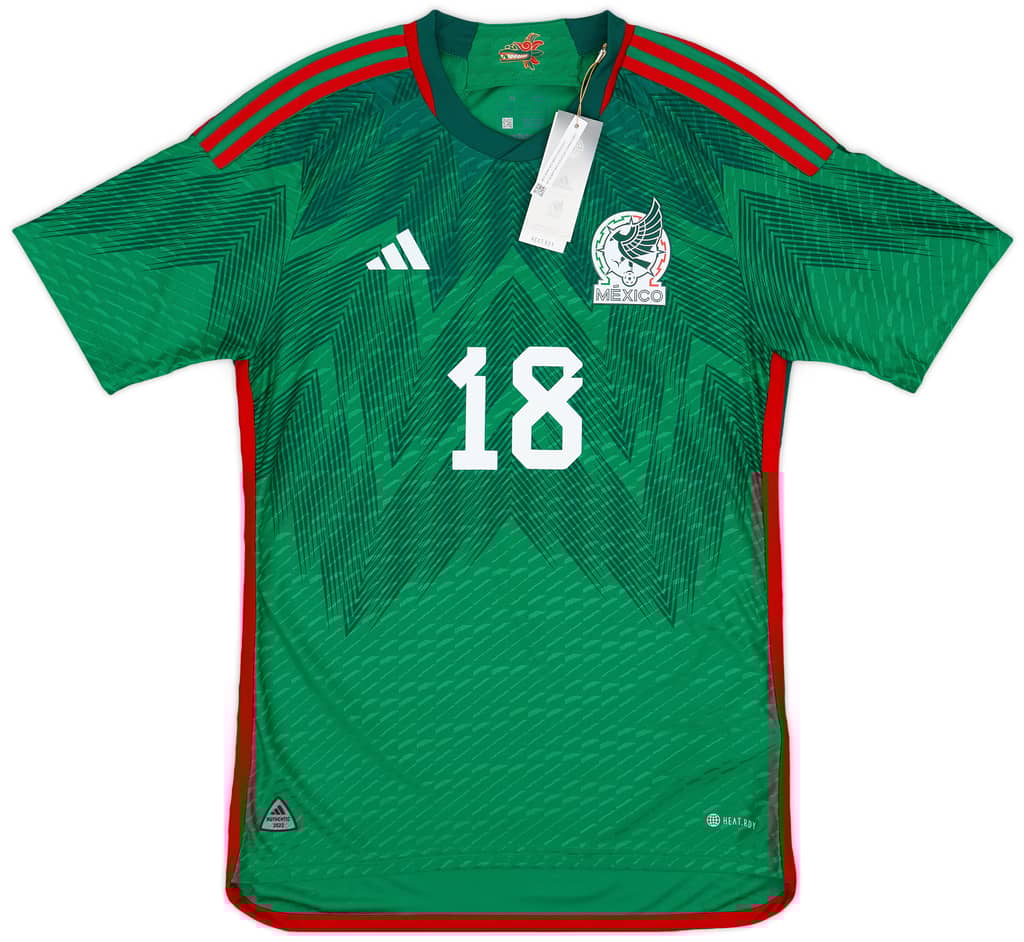 2022-23 Mexico Special Edition Authentic Home Shirt A.Guardado #18