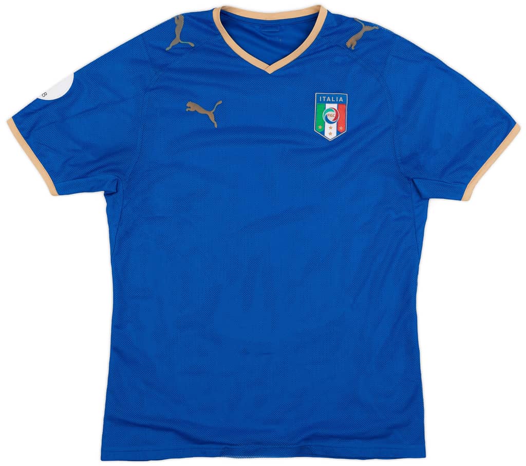 2007-08 Italy Home Shirt - 6/10 - (M)