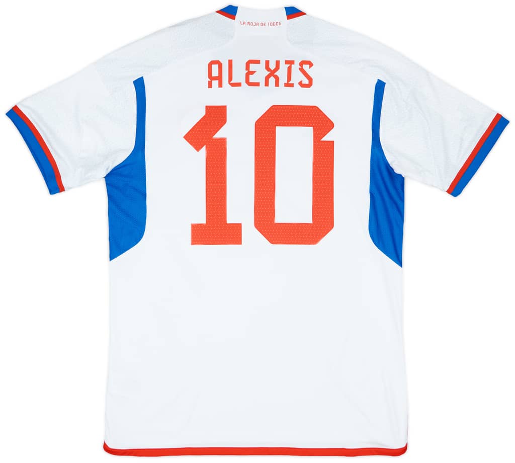 2022-23 Chile Away Shirt Alexis #10