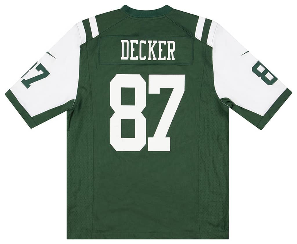 2014-16 New York Jets Decker #87 Nike Game Jersey (Home) M