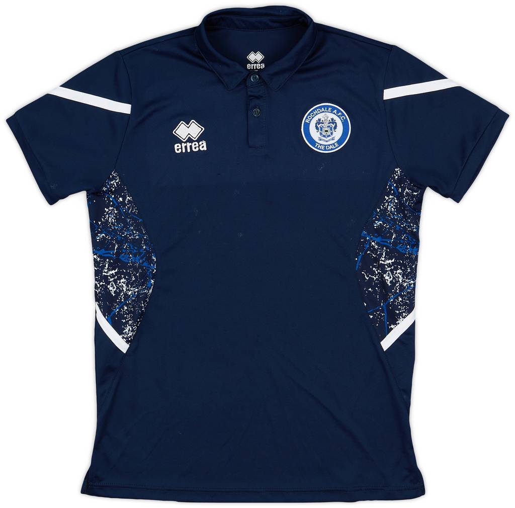 2018-19 Rochdale Errea Polo Shirt - 7/10 - (S)