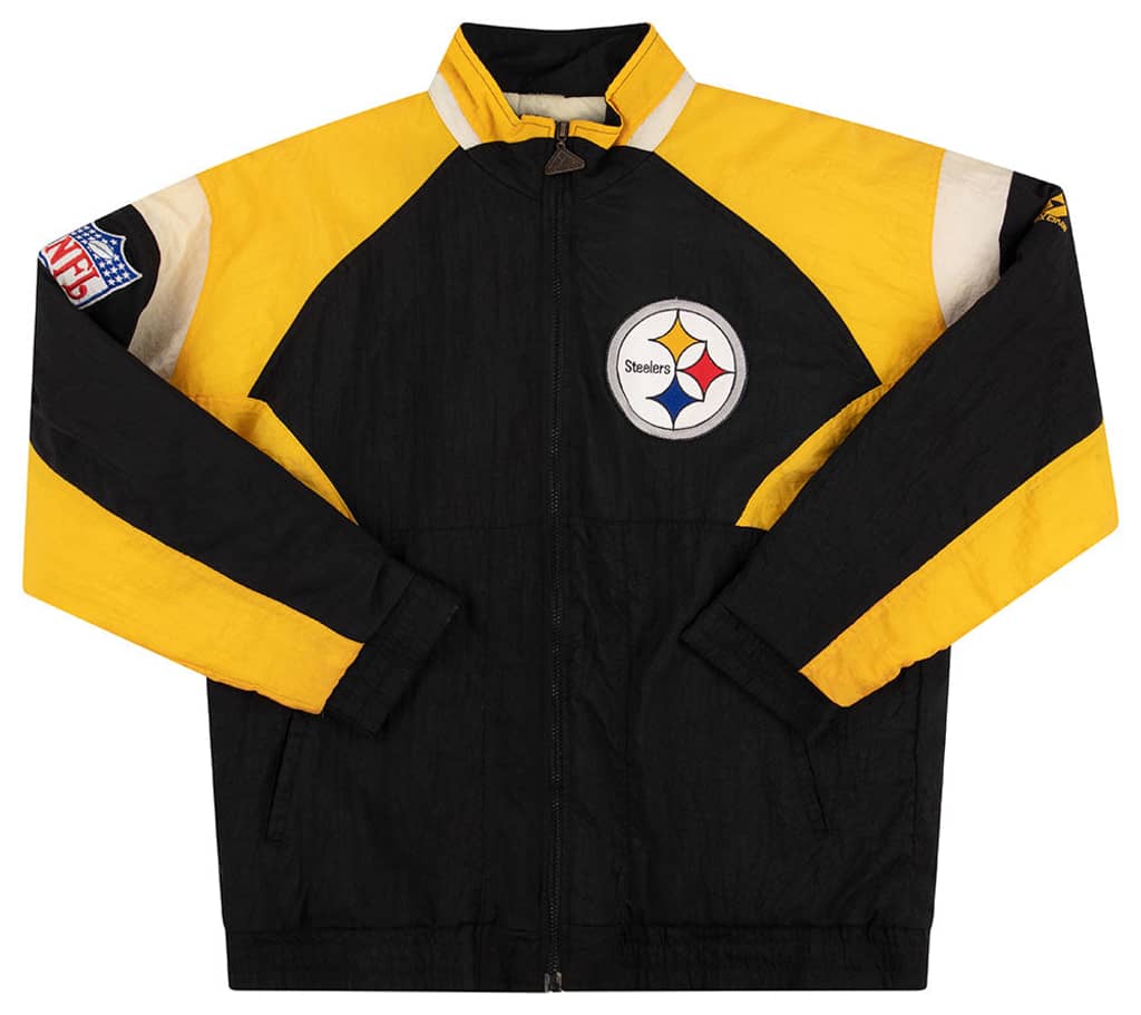 1990s Pittsburgh Steelers Apex One Rain Coat L