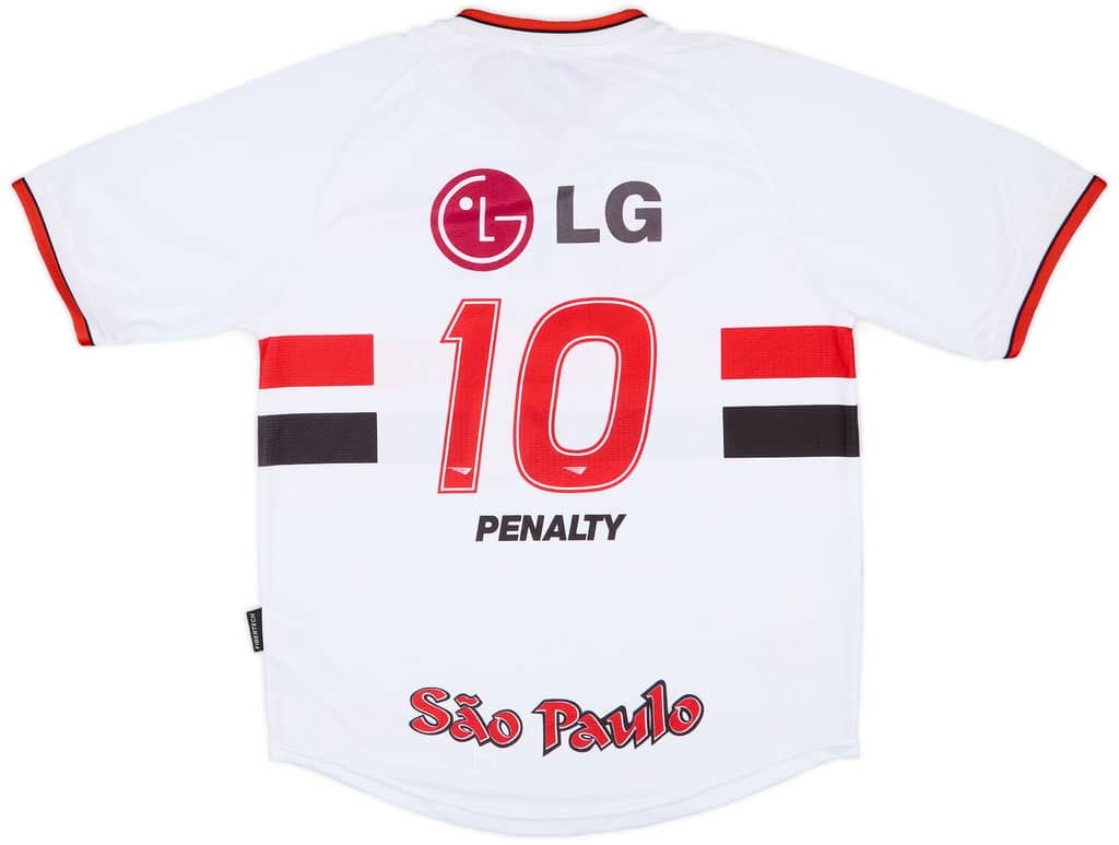 2001 Sao Paulo Home Shirt #10 (L)