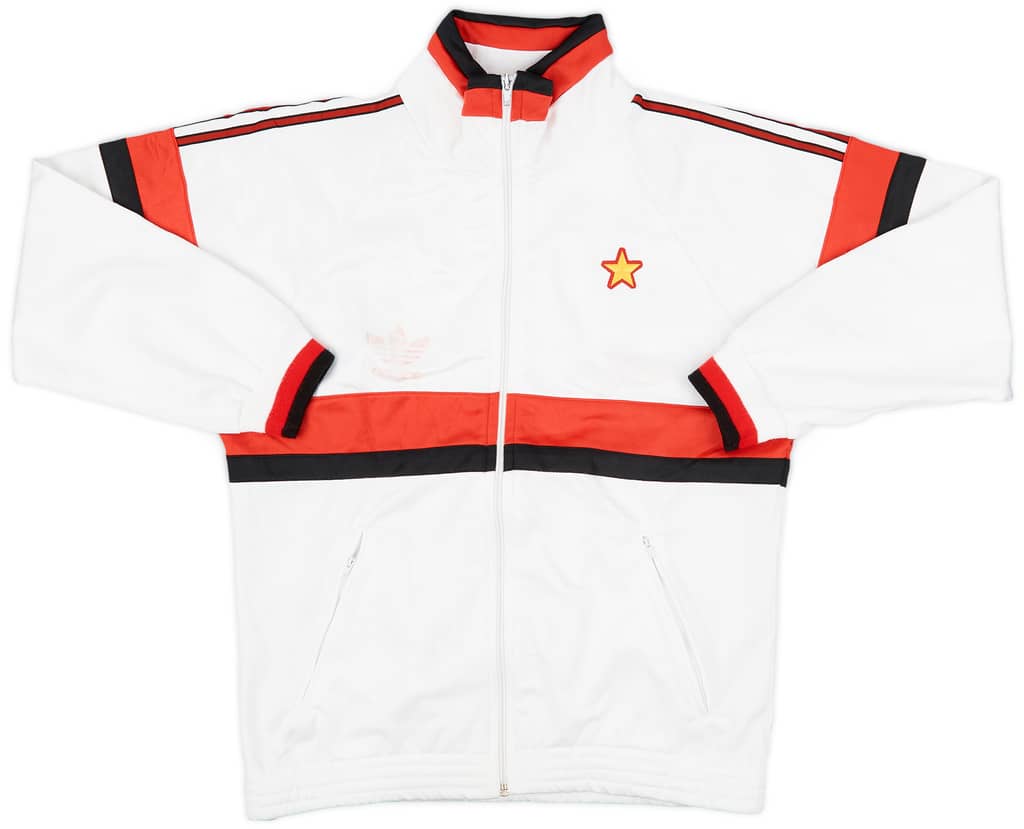 1990-92 AC Milan adidas Track Jacket - 5/10 - (M)