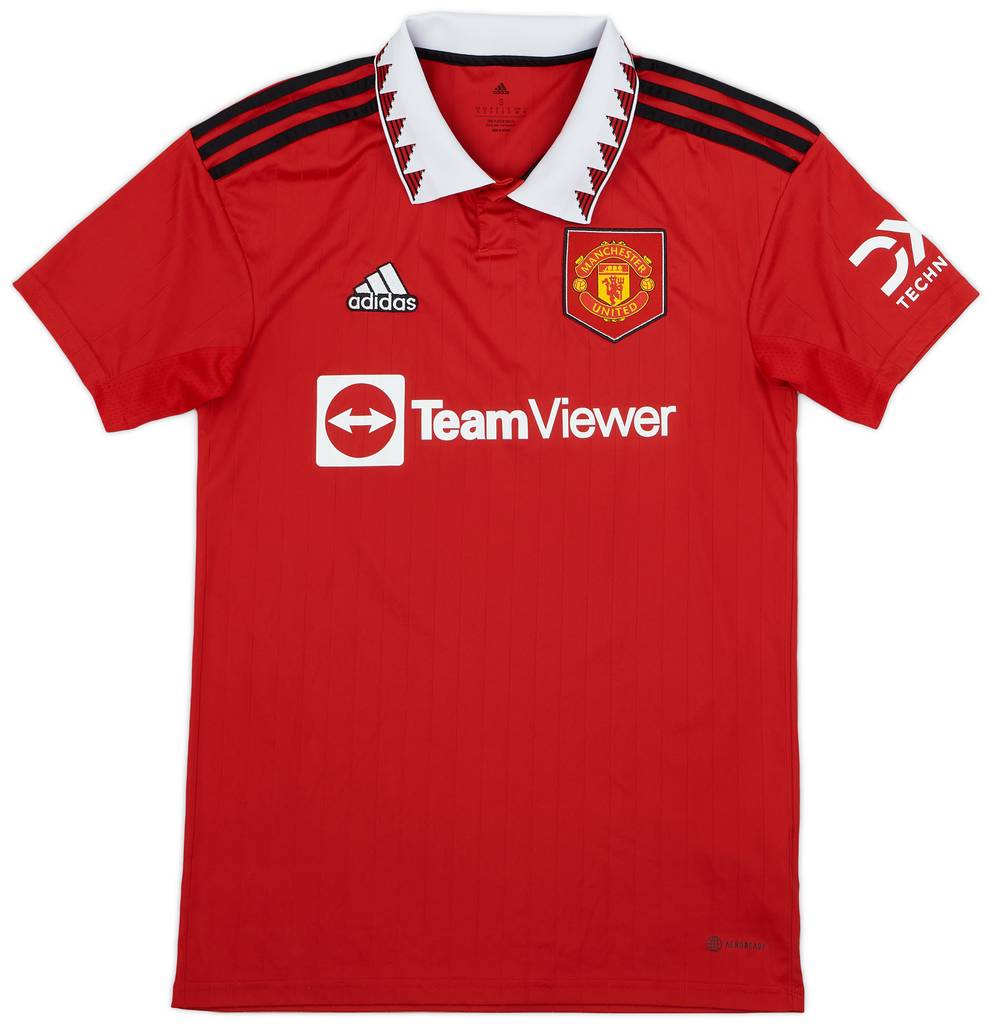 2022-23 Manchester United Home Shirt B.Fernandes #8 - 8/10 - (S)