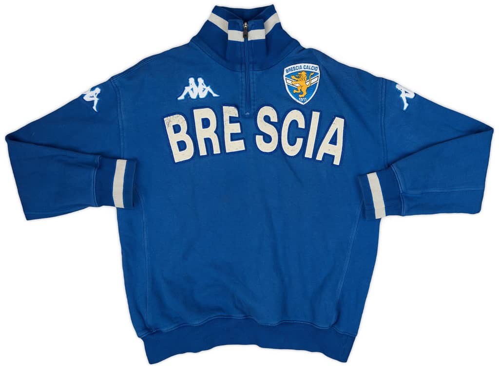 2009-10 Brescia Kappa 1/4 Zip Sweat Top - 6/10 - (XXL)
