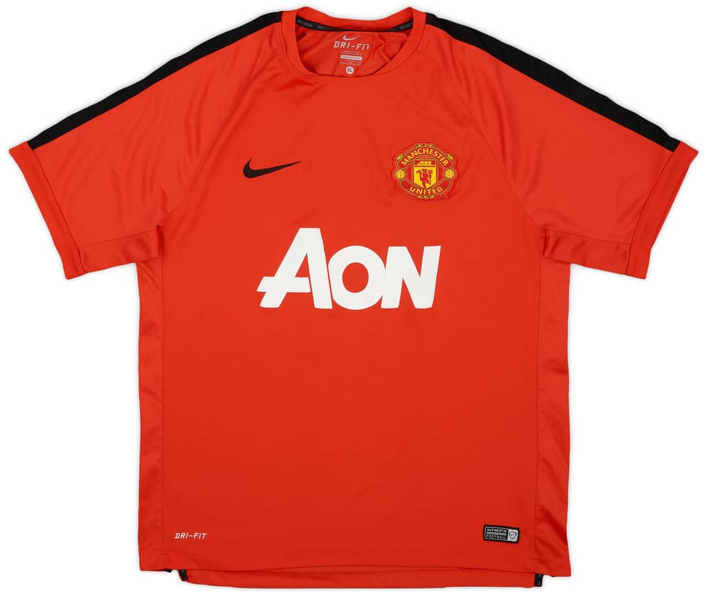 2014-15 Manchester United Nike Training Shirt - 8/10 - (XL)