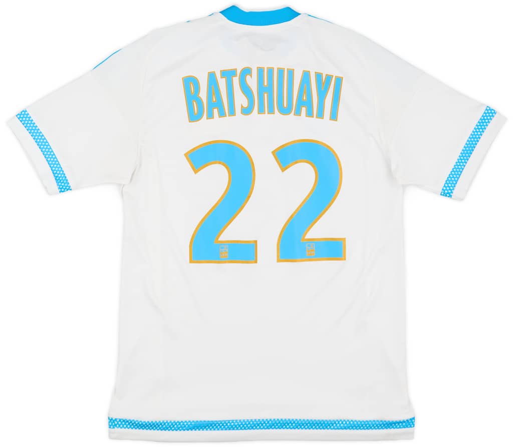 2015-16 Olympique Marseille Home Shirt Batshuayi #22 - 6/10 - (S)