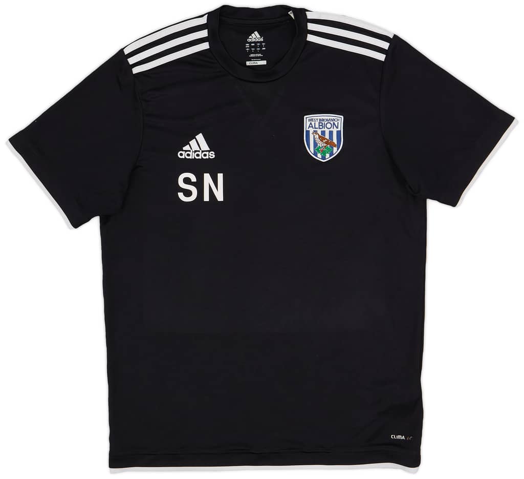 2012-13 West Brom adidas Staff Issue Training Shirt SN' - 6/10 - (M)