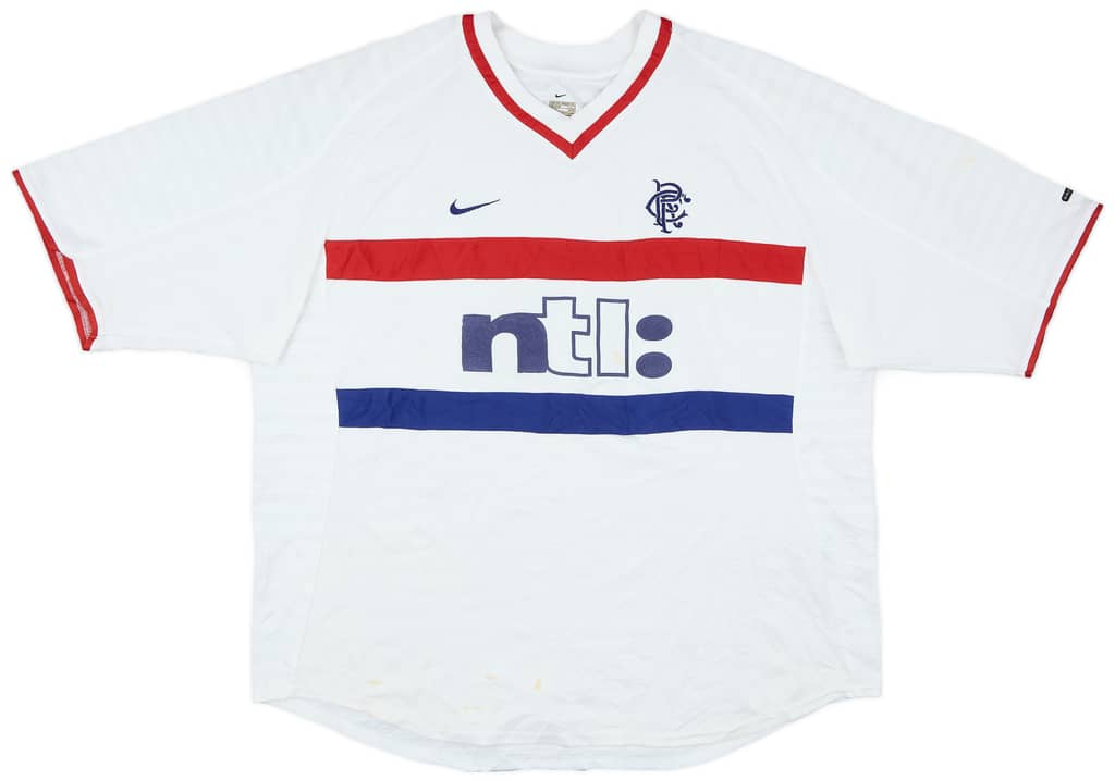 2000-01 Rangers Away Shirt - 6/10 - (XXL)