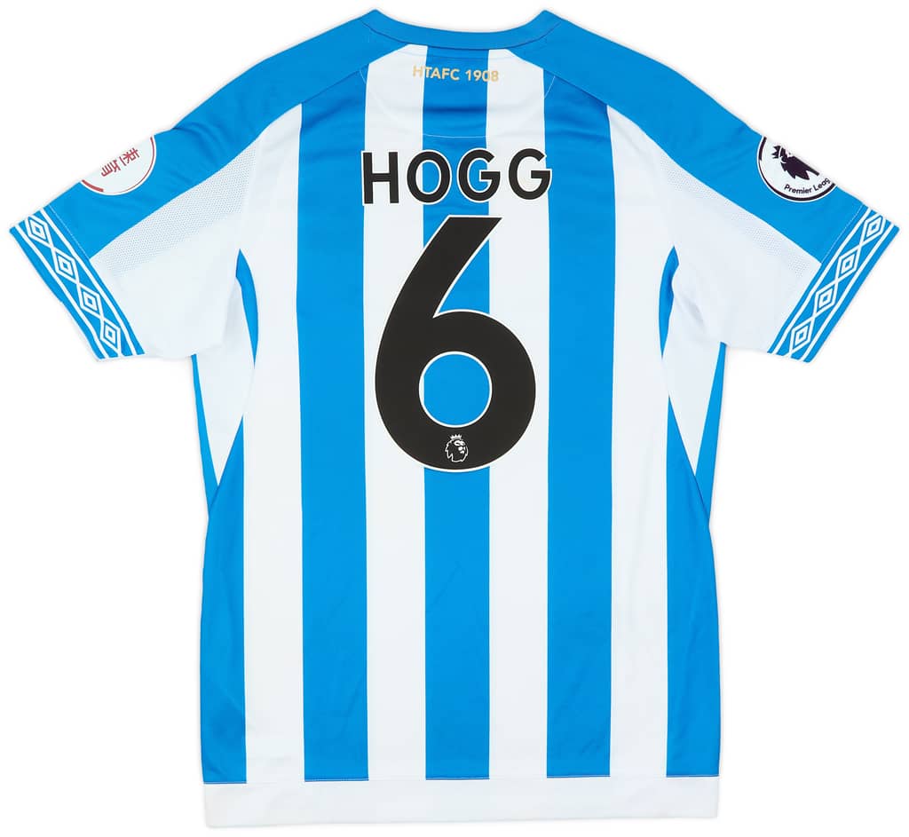 2018-19 Huddersfield Match Issue Home Shirt Hogg #6