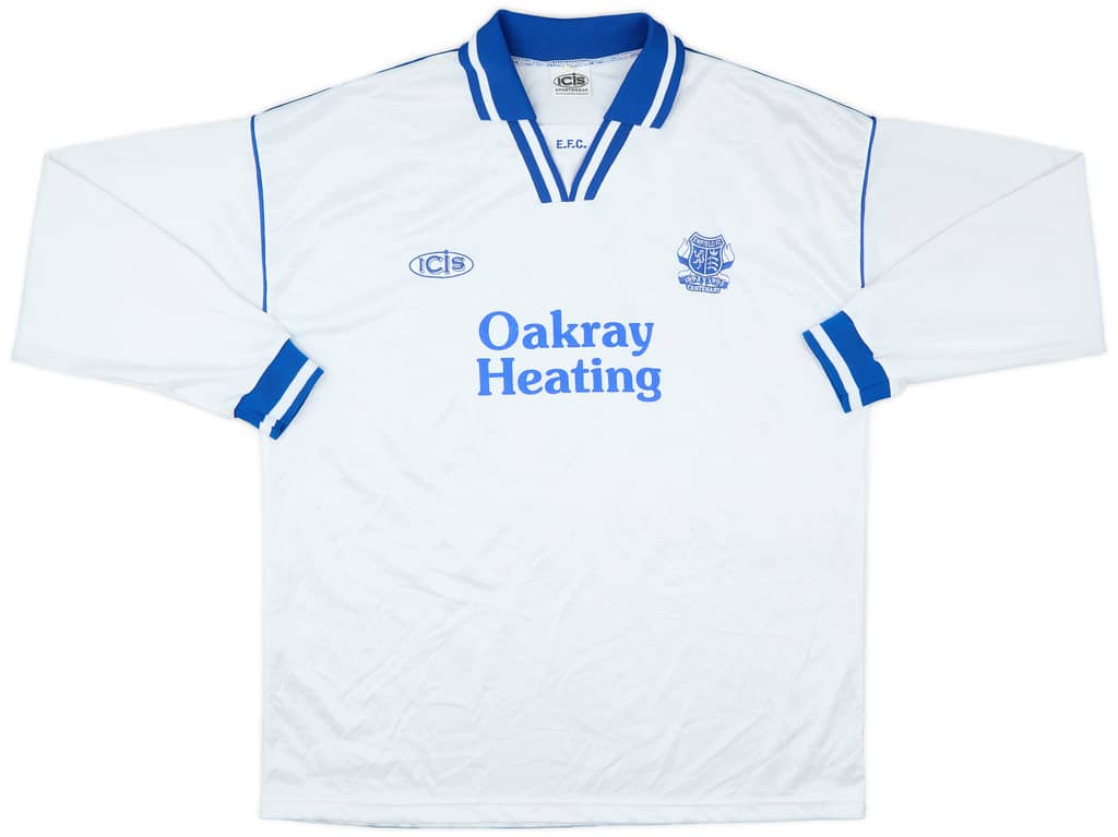 1992-93 Enfield Centenary Home L/S Shirt - 8/10 - (XL)