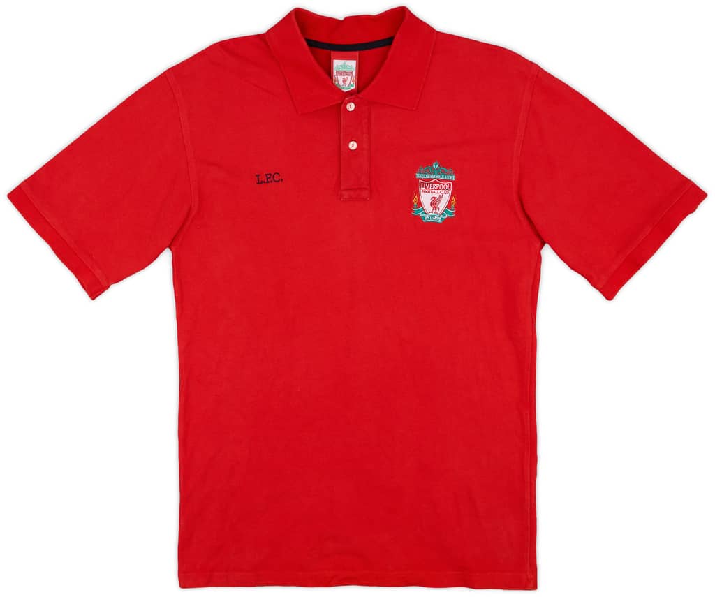 2005-06 Liverpool Polo Shirt - 9/10 - (M)