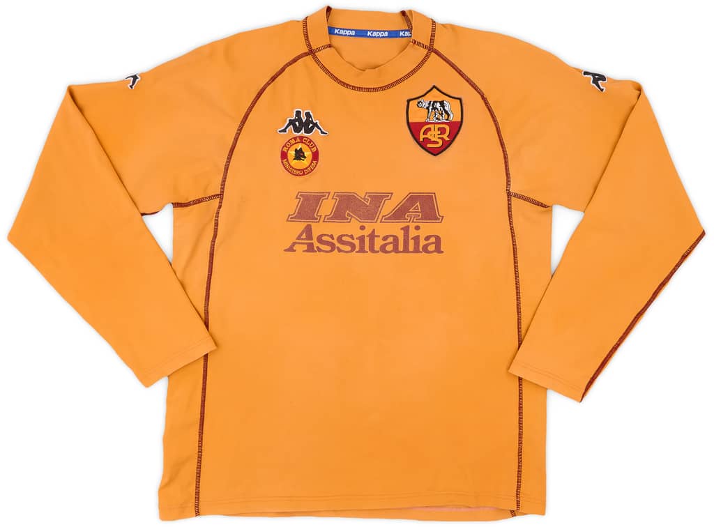 2000-01 Roma GK Shirt - 5/10 - (L)