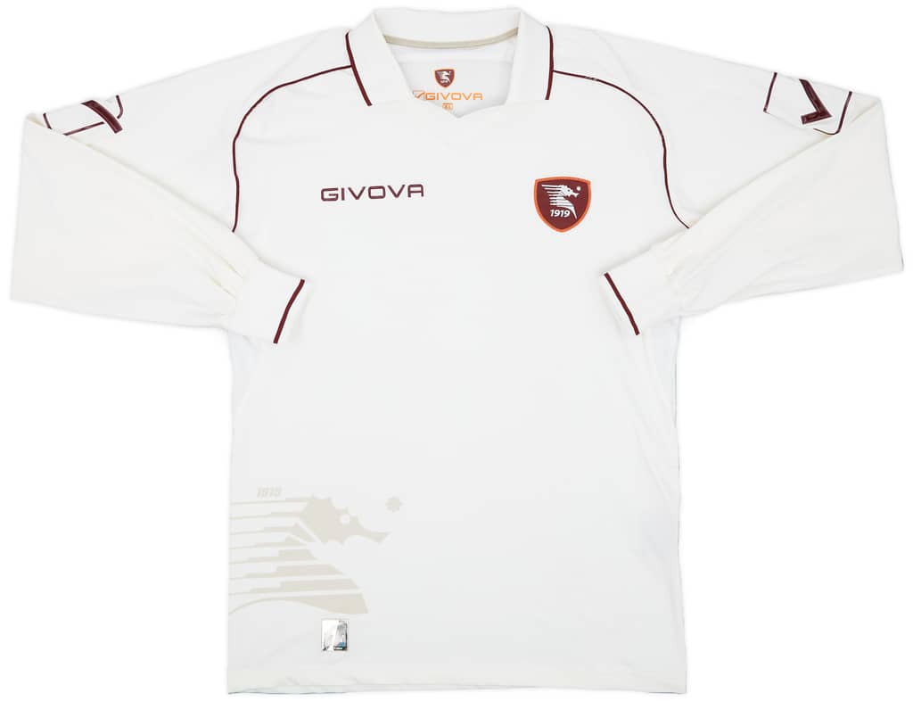 2010-11 Salernitana Away L/S Shirt - 9/10 - (XL)