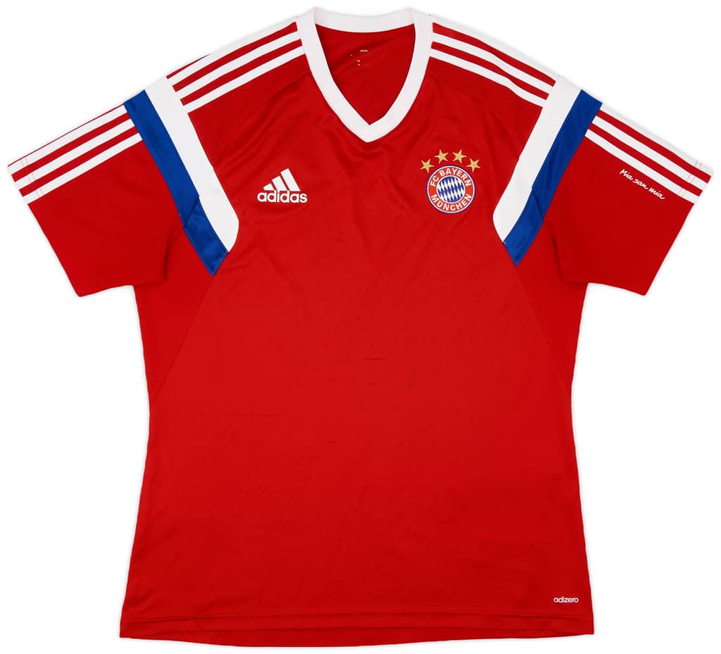 2014-15 Bayern Munich adidas Training Shirt - 8/10 - (L)