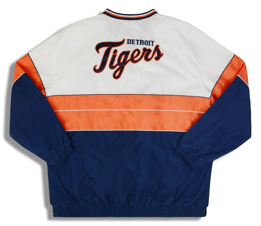 1990s Detroit Tigers Pullover Jacket XXL
