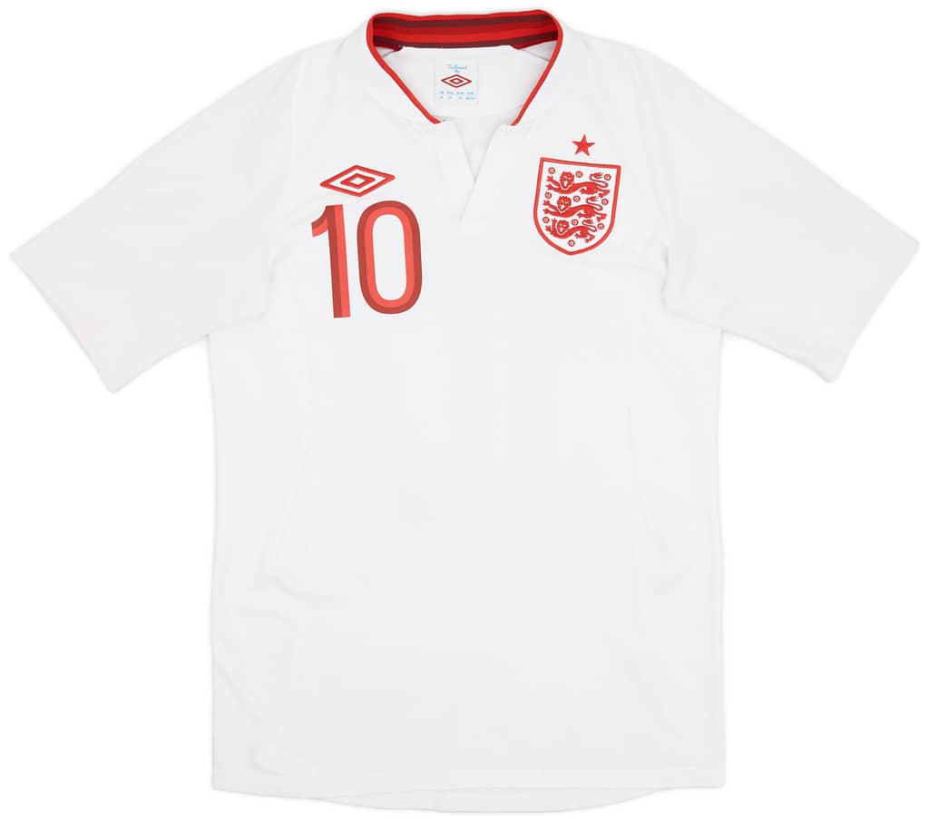 2012-13 England Home Shirt Rooney #10 - 8/10 - (XS)