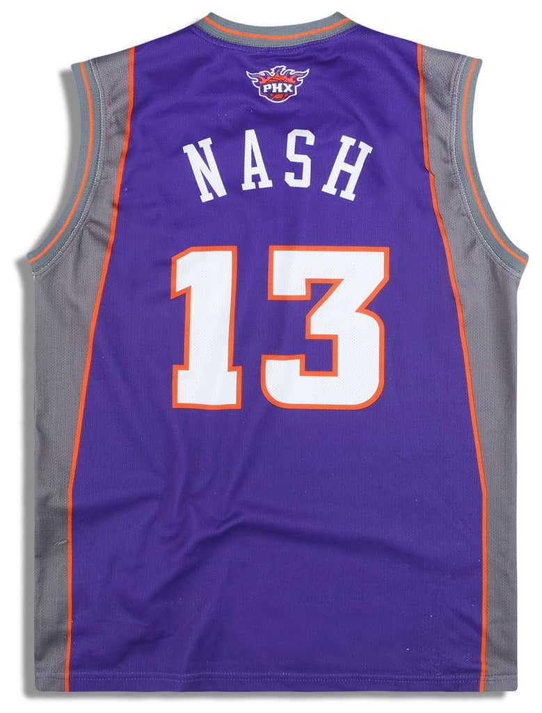 2004-10 Phoenix Suns Nash #13 Champion Jersey (Away) Y
