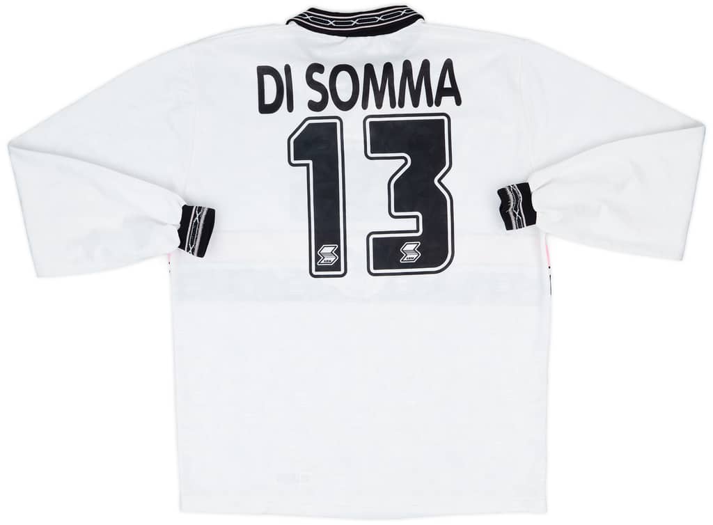 1995-96 Palermo Match Issue Away L/S Shirt Di Somma #13